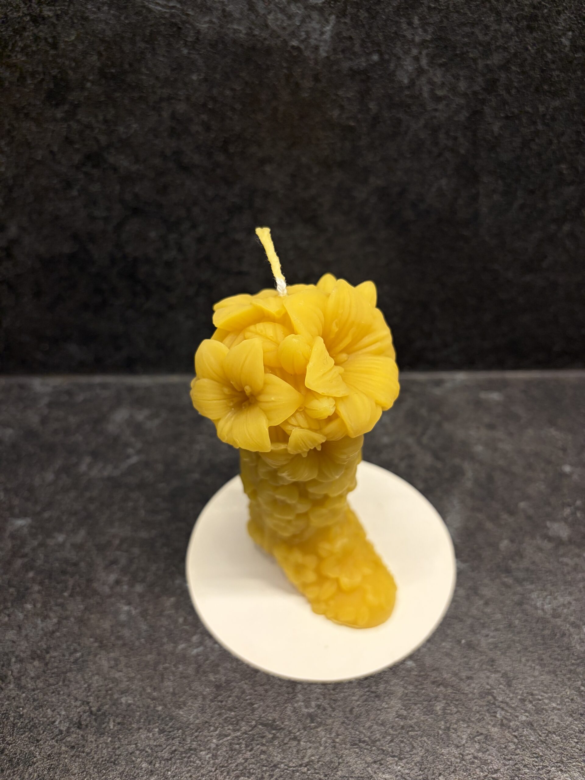 "Õiesaabas" - Mesilasvahast küünal - Image 6